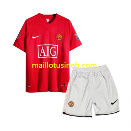 Maillot de Foot Manchester United 2007 Domicile Retro - Enfant Maillot de Foot Manchester United 2007 Domicile Retro - Enfant